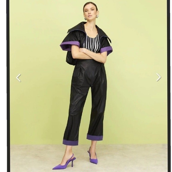 NWT Nocturne No Slouch Cuff Pants $139 - Picture 2 of 11